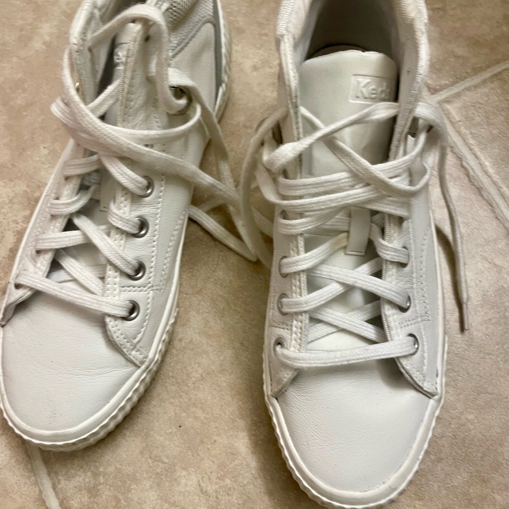 Keds White High-Top Sneakers